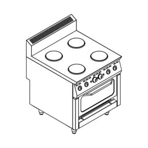 Electric Range (Round Hot plate)