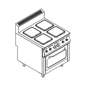 Electric Range (square Hot plate)