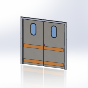 Stainless steel Door – Double Door