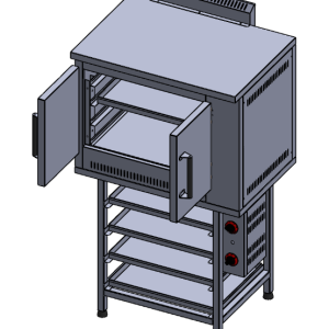 Casserole oven 1 deck