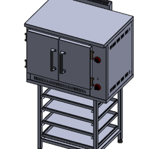 Casserole oven 1 deck